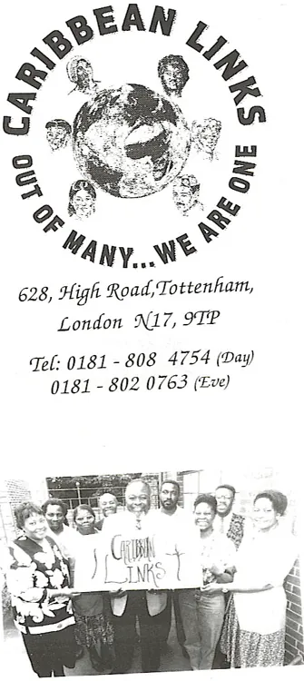 Caribbean Links promotional brochure