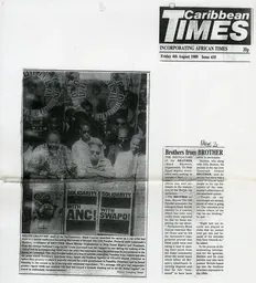 Preview image for Caribbean Times: Brothers from BROTHER, 4th August 1989