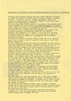 Preview of Statement by the Black Trade Unionists Solidarity Movement on Grenada [BG_BTU_1_3]