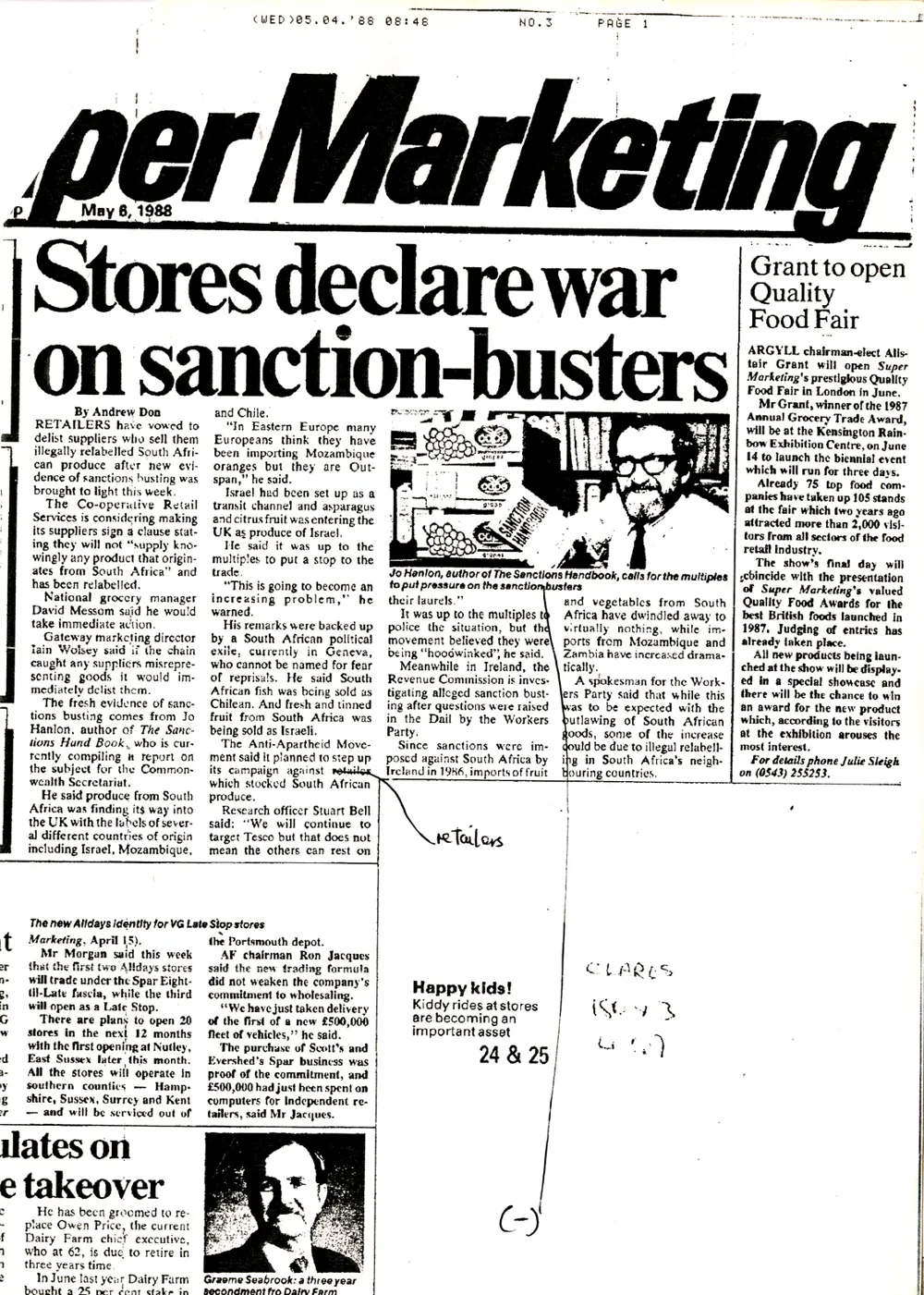 Preview image for Supermarketing: Stores declare war on sanction-busters