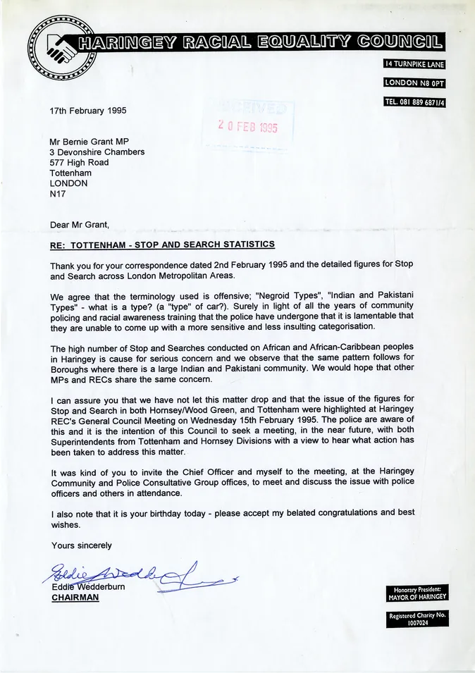 Preview of BG_P_4_3_2 Letter to Haringey Council over gay backlash (1)