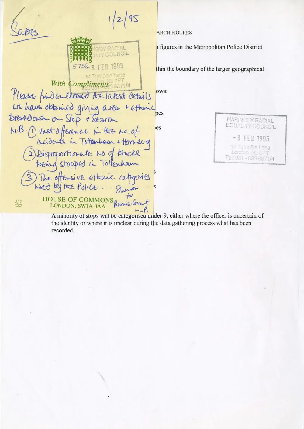 Preview image for Stop and search figures 1994