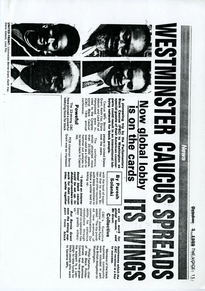 Preview image for Westminster Caucus Spreads its Wings